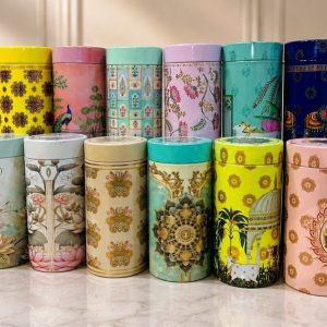 قوطی فلزی استوانه ای